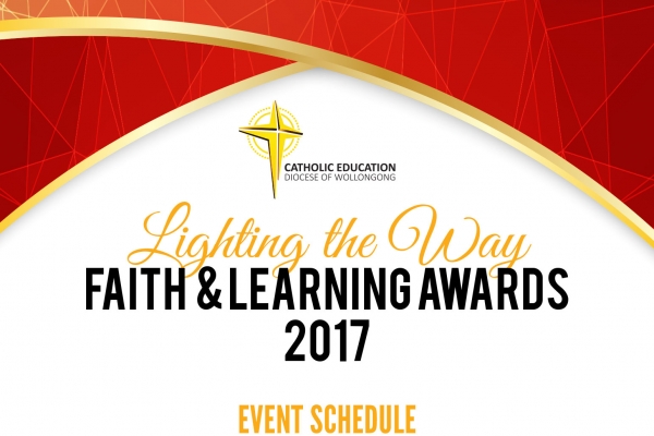 faith and Learning awards poster