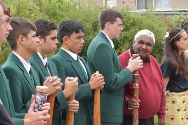 Uncle Ivan and students at Eileen OConnor Scholarship Launch 1