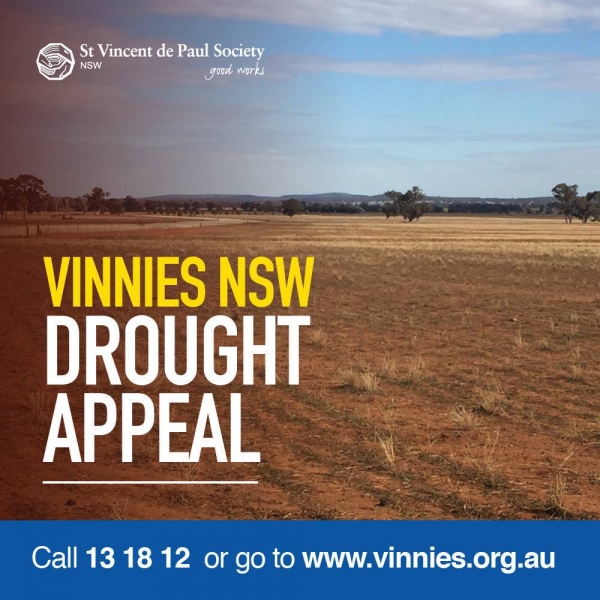 Vinnies Launches Appeal for Drought-Afflicted NSW